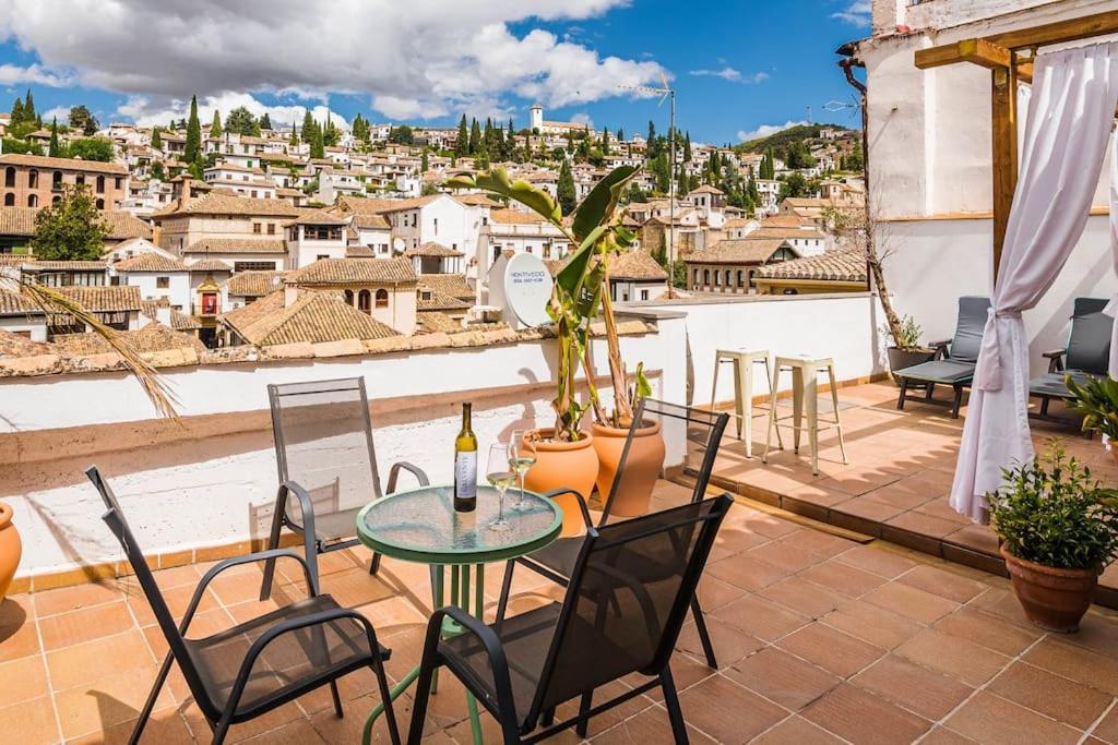 그라나다 Cosy Loft With Amazing Terrace & Spectacular Views 아파트 외부 사진