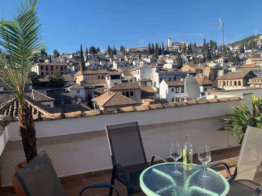 그라나다 Cosy Loft With Amazing Terrace & Spectacular Views 아파트 외부 사진